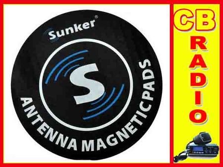 Elektro Ant0473 Podkładka Magnet Sunker Pod Antenę 12cm