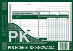 Michalczyk Druk M Pk A5 Polecenie Ksiegowania Ofset 439-3