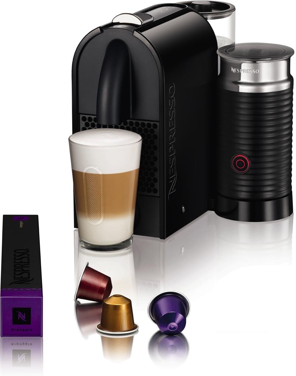 Ekspres kapsułkowy Nespresso De'Longhi U Milk EN czarny