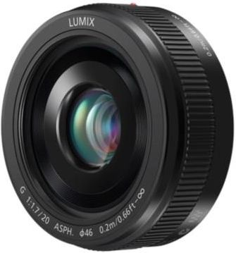 Panasonic LUMIX G 20mm f/1.7 II ASPH (H-H020AE-K)