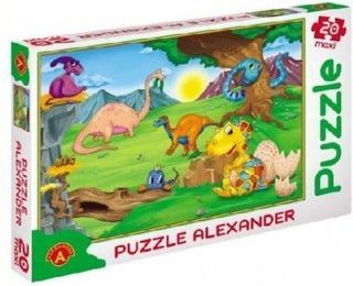 Alexander Dinozaury Puzzle Maxi 20El. 609