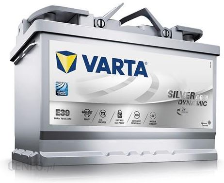 VARTA E39 (A7) Silver Dynamic AGM xEV Autobatterie 70Ah (VRLA)