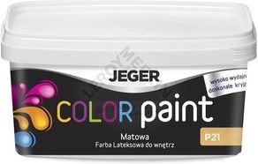 Jeger Jeger Farba Lateksowa do Ścian I Sufitów Color Paint P0181 Matowy 1L