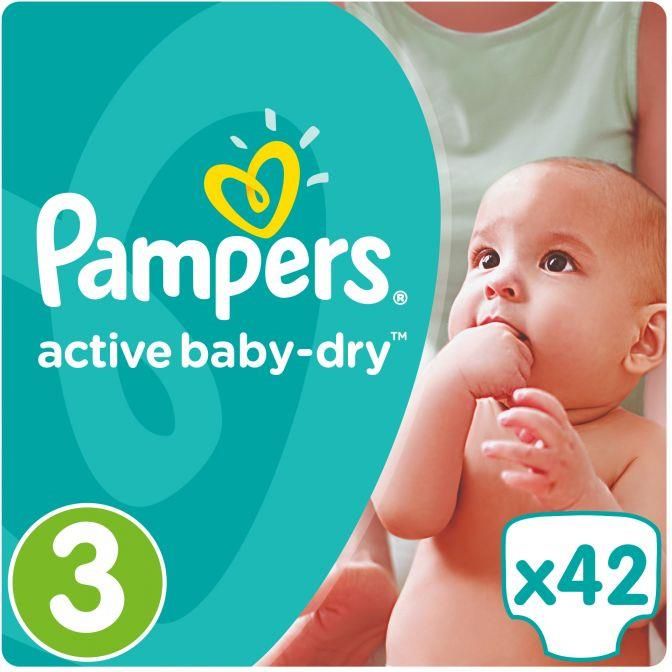pampers baby dry 3 cena