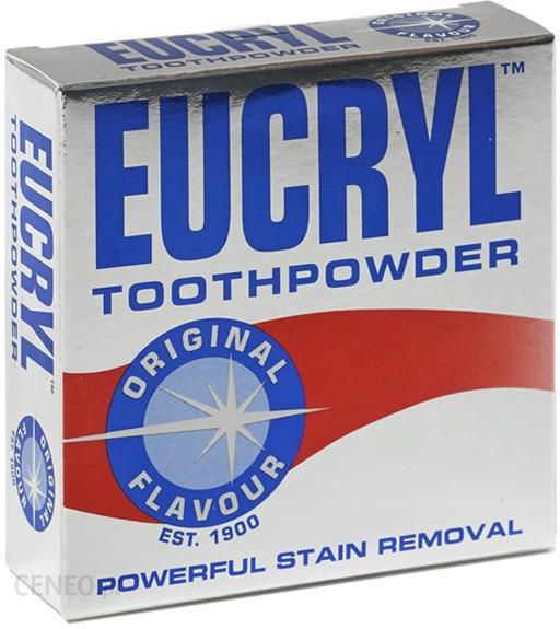 Eucryl toothpowder original proszek wybielający do zębów 50 g