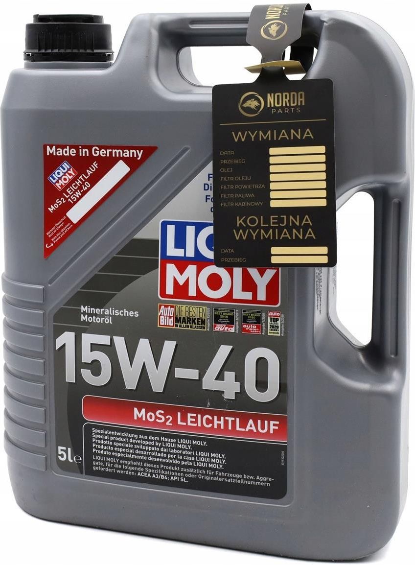 Oleje silnikowe liqui moly opinie