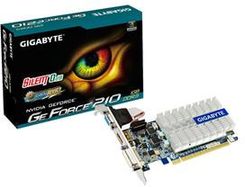 Karta graficza Gigabyte GeForce GT 210 1GB (GV-N210D3-1GI V2.0) - zdjęcie 1