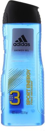 Adidas 3in1 Sport Energy męski żel pod prysznic 400ml
