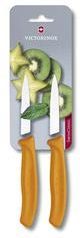 Fiskars Edge nóż do pomidorów 13cm + Victorinox Dwa noże do pomidorów 6.7836.L119B + Victorinox Dwa noże do jarzyn 6.7636.L119B