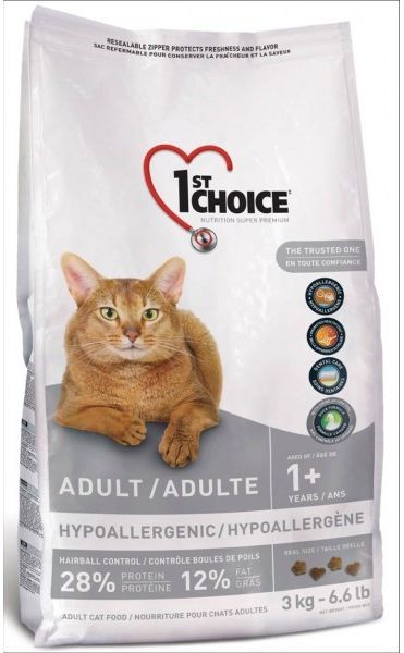 1st choice hotsell hypoallergenic cat food