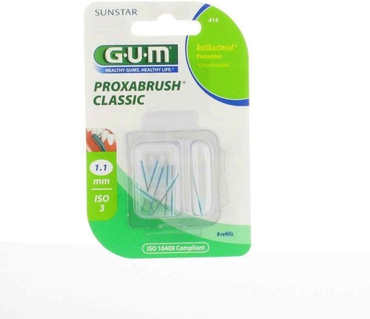 GUM Butler Proxabrush Classic 414 Końcówki do przestrzeni