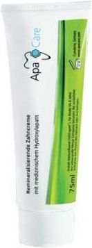 ApaCare pasta remineralizująca z nanohydroksyapatytytem 75ml - zdjęcie 2 ApaCare pasta remineralizująca z nanohydroksyapatytytem 75ml