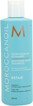 Moroccanoil Moisture Repair Organiczny szampon regenerująco nawilżający włosy zniszczone 250ml