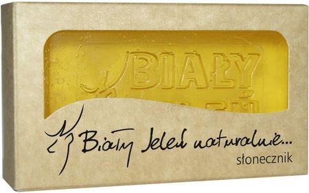 Biały Jeleń naturalne mydło słonecznik 100 g