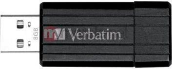 Verbatim Store 'n' Go PinStripe 8GB (49062) Czarny