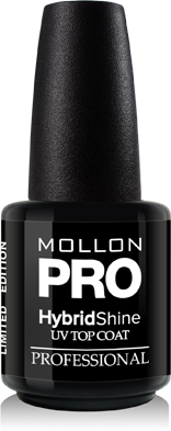 Mollon PRO Hybrid Shine Lakier do paznokci UV Top Coat
