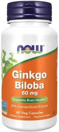 Now Foods Ginkgo Biloba 60 kaps.
