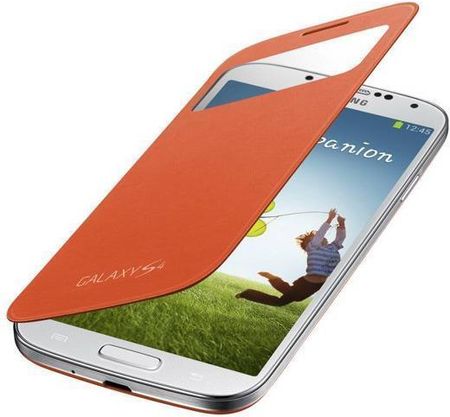 Samsung S-View Cover do Galaxy S4 Pomarańczowy (EF-CI950BOEGWW)