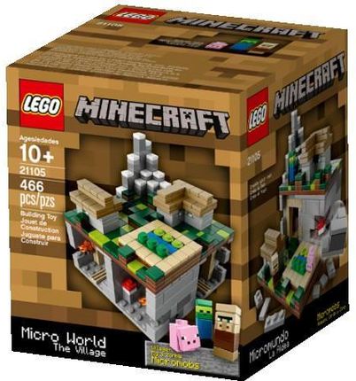 LEGO Minecraft 21105 Micro World Wieś