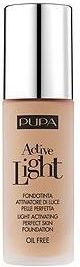 Pupa Active Light Light Activating Perfect Skin Foundation Oil Free SPF10 Beztłuszczowy podkład do twarzy SPF10 30ml 040