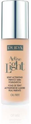 Pupa Active Light Light Activating Perfect Skin Foundation Oil Free SPF10 Beztłuszczowy podkład do twarzy SPF10 30ml 002