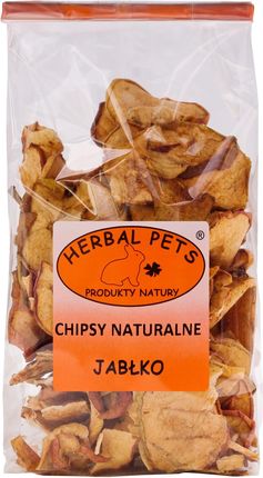 Herbal Pets Chipsy Naturalne Jabłko 100G