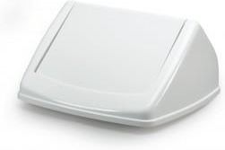 Durable Durabin Flip-Lid 40 Square Pokrywa Do Pojemnika 40 L, Prostokątna, Biała