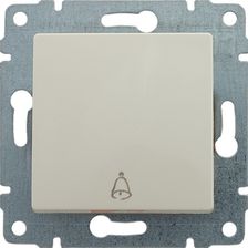 Zdjęcie Elektro Vena Krem Przycisk Dzwonek - Skoczów