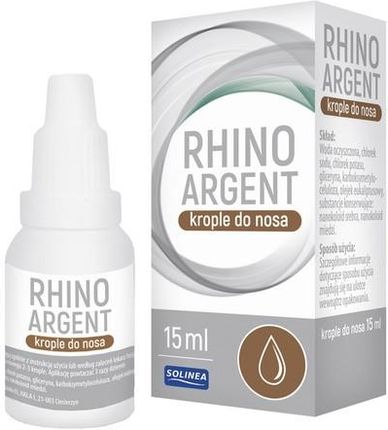 Rhinoargent krople do nosa 15ml