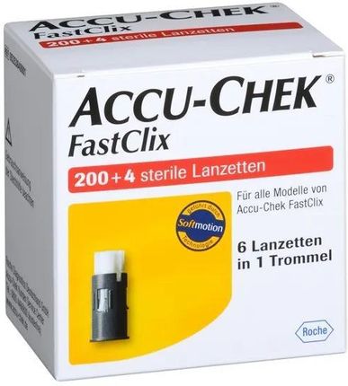 Accu-Chek Fastcilx 200 szt. + 4 szt.