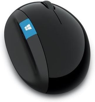 Microsoft Sculpt Ergonomic Mouse Czarna (L6V-00005)