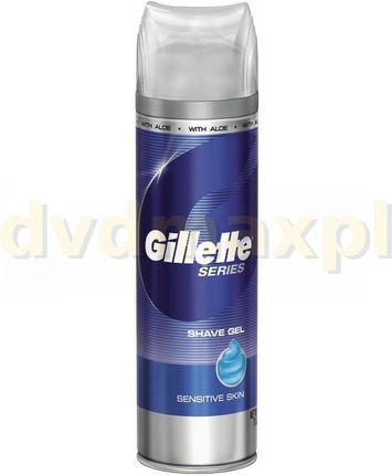 Gillette Series Kojący żel do golenia z aloesem 240 ml