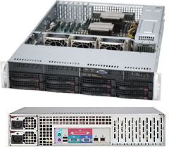 Supermicro SuperServer SYS-6027R-TRF 2U DP 8-bay RED PSU (SYS-6027R-TRF)