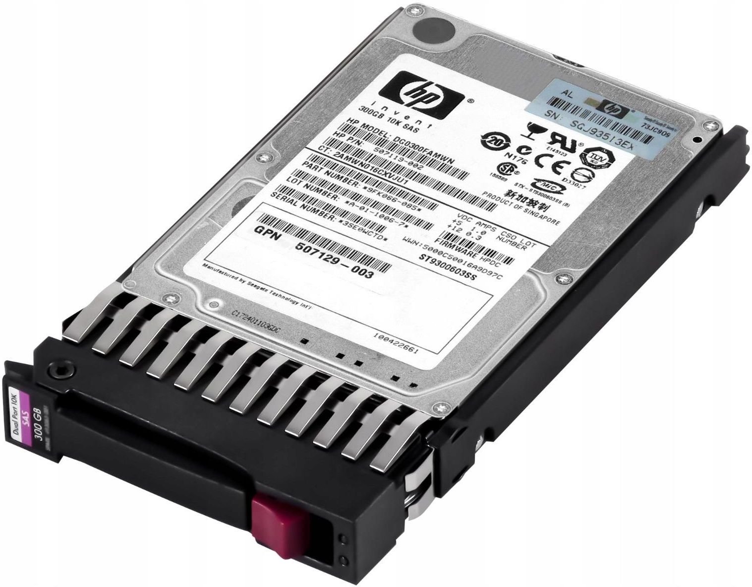 517354-001 HP 600GB 6G SAS 15K rpm LFF (3.5-inch) Dual Port Enterprise Internal Hard Drive w/ Tray. Brand new factory sealed spares in retail box. We carry stock, can ship same day