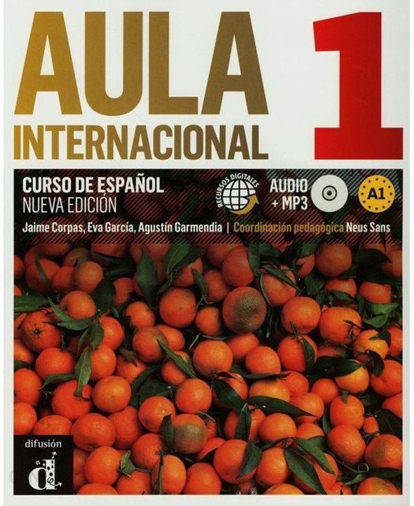 Nauka hiszpańskiego Aula internacional 1 Curso de Espanol z płytą CD