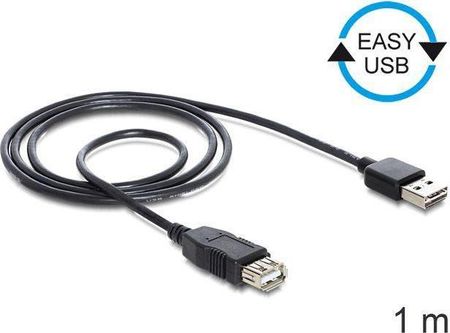 Delock EASY przedłużacz USB 1m AM-AF (83370)