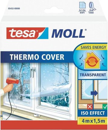 Tesa Folia izolacyjna do okien thermo Cover 4m x 1,5m