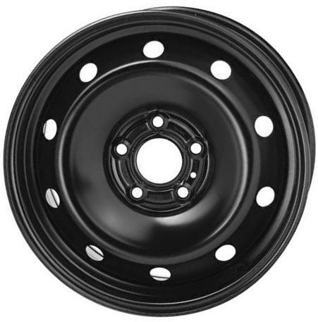 Cerchio In Acciaio ALCAR 6665 – 6.5×16 ET43 5×112, Colore Nero, Conforme All’originale