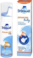 Zdjęcie STERIMAR Zatkany Nos Baby woda morska hipertoniczna 50 ml - Węgrów