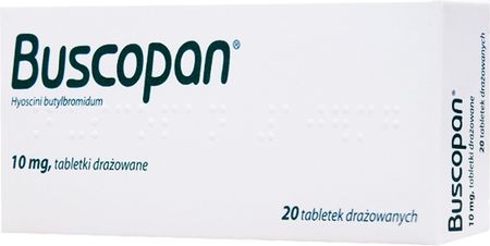 Buscopan 0,01g 20 Tabletek