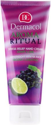 Dermacol Aroma Ritual antystresowy krem do rąk winogrono i limonka 100ml