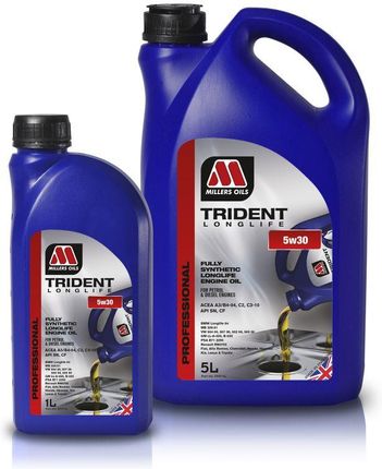 Millers Oils TRIDENT 5W30LONGLIFE 1L