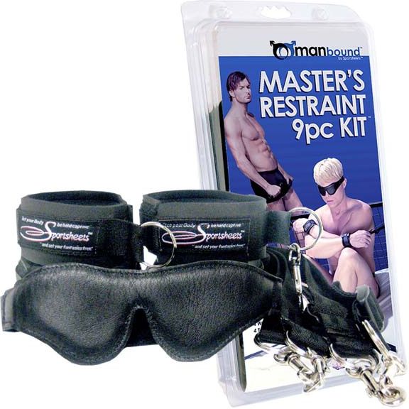 Manbound Masters Restraint Kit Zestaw Sm Dla Mężczyzn Kajdanki I Więzy Ceneopl 5361