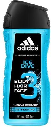 Adidas Ice Dive 2in1 żel pod prysznic 250ml