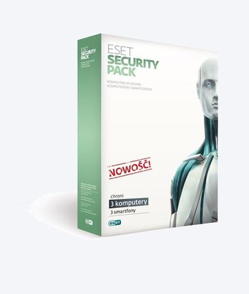 ESET SECURITY PACK - 3PC/ 2LATA (esss3pc/1y)