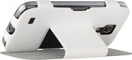 Bugatti UltraThin Bookcase z klapką dla Galaxy S4 mini, białe (8331)