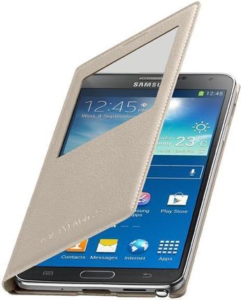 Samsung Flip S-view Galaxy Note 3 Beżowy (EF-CN900BUEGWW)