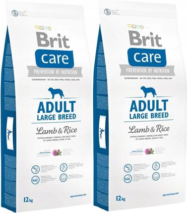 Brit care adult 2024 large breed lamb rice