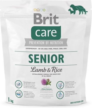 Brit Care Senior All Breed Lamb&Rice 1Kg