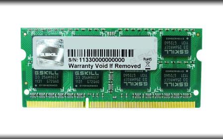 Pamięć RAM G.SKILL SO-DIMM 16 GB DDR3-1600 KIT , SQ (F3-1600C10D-16GSQ)